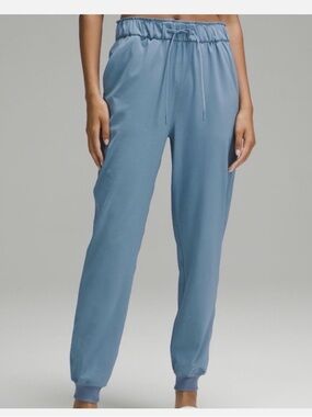 lululemon athletica Women’s Drawstring Joggers - Slate Blue Size 6